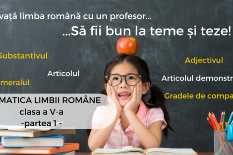 Gramatica limbii române – clasa a V-a