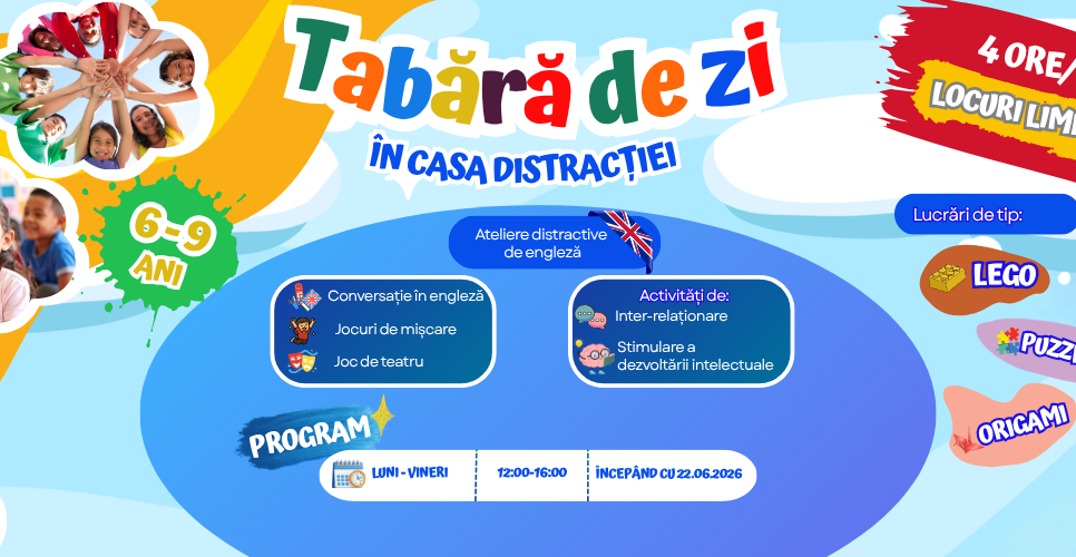 Engleza – Tabara de zi